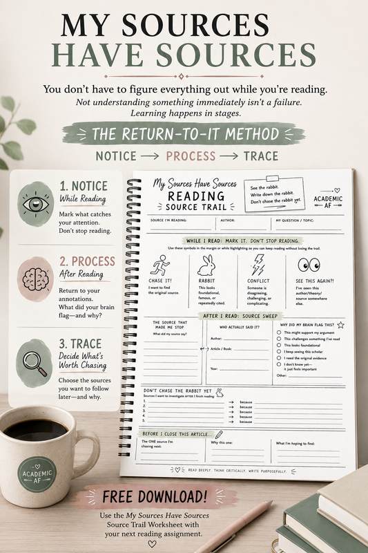 My Sources Have Sources: Building a Source Trail