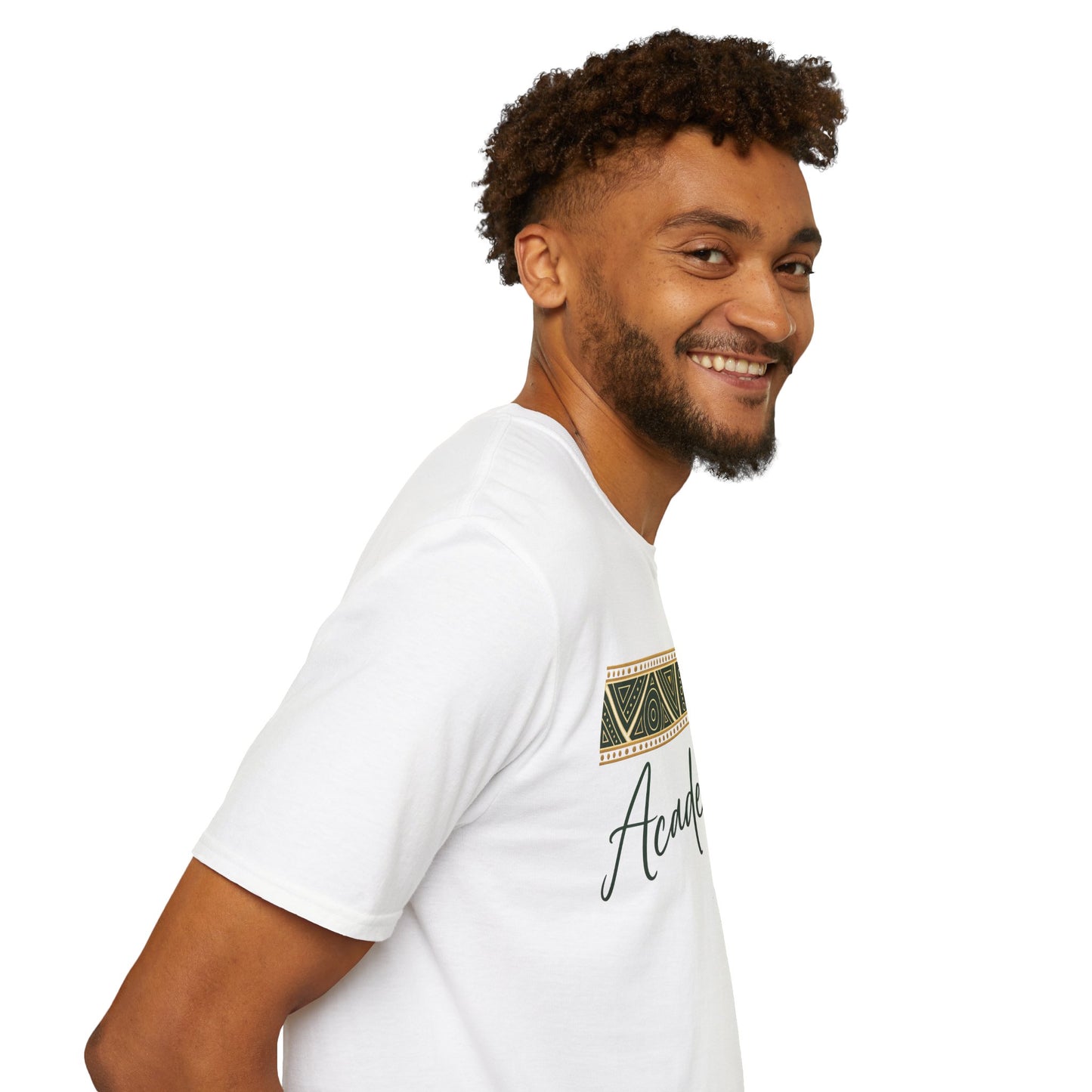 Academic AF T-Shirt | Boho Geometric Band, Script Typography